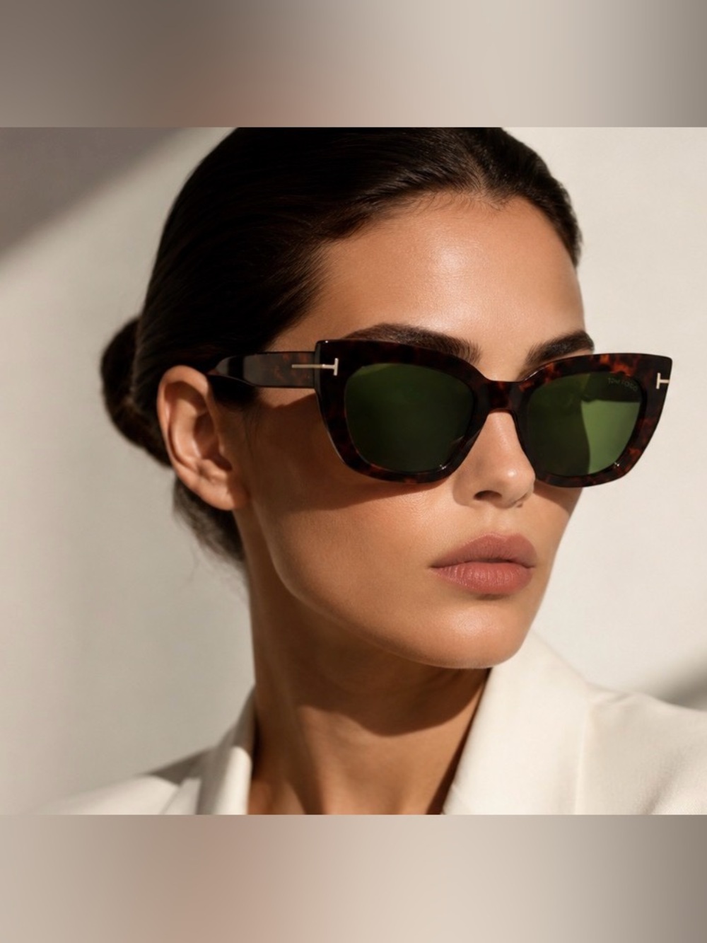 TOM FORD ATHENA polarized full inclusion sunglasses